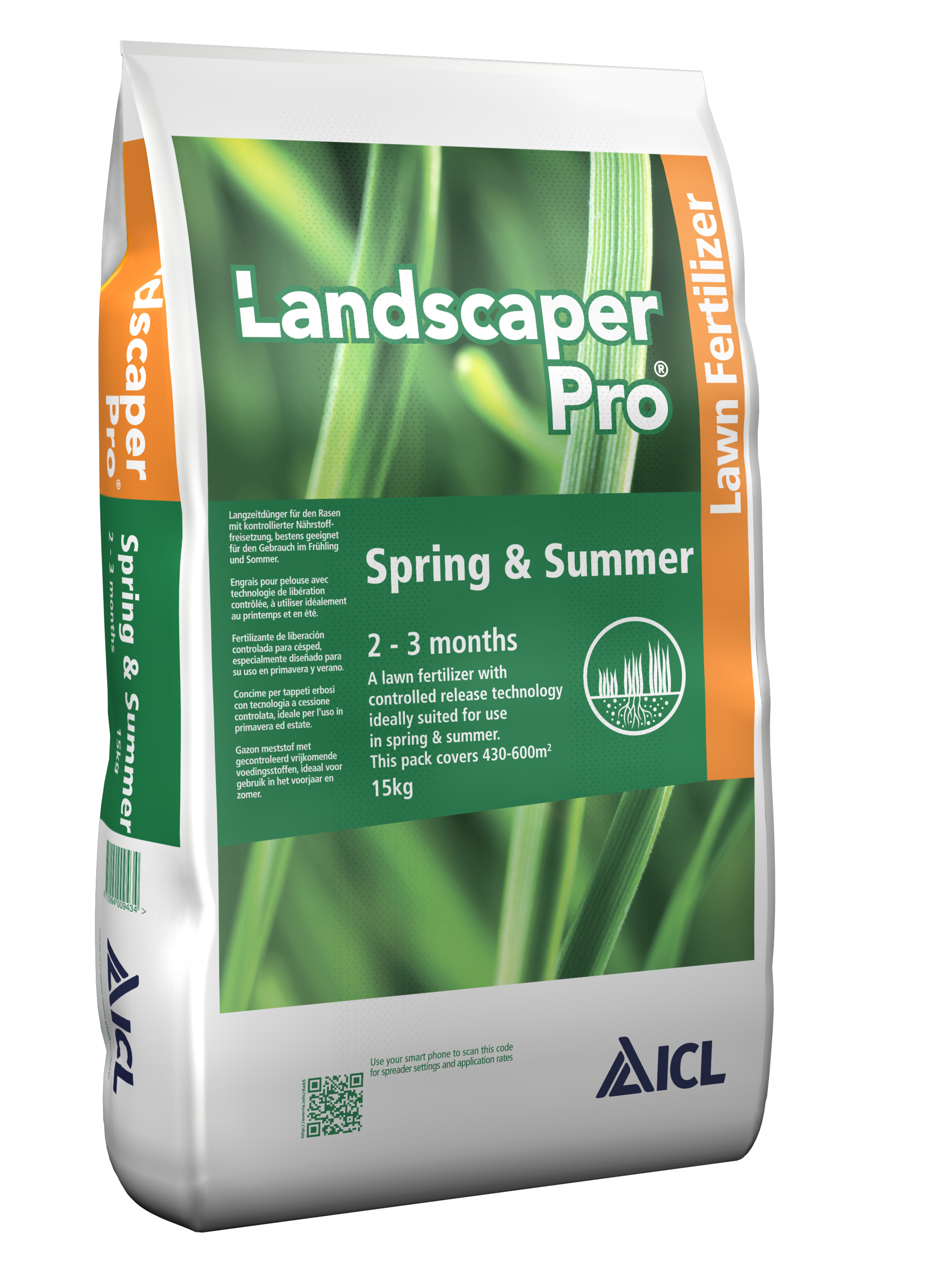Landscaper Pro: Spring & Summer 15 Kg 20-0-7+3CaO+3MgO