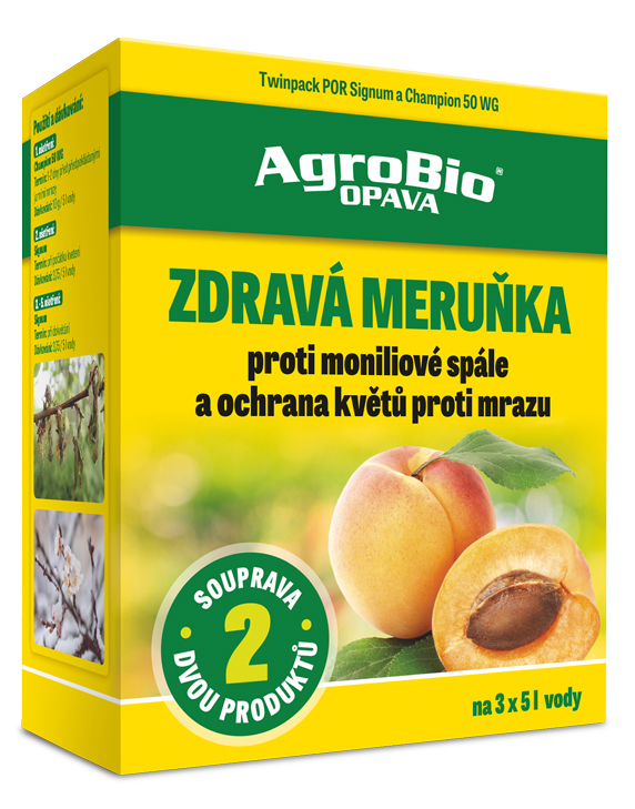 PROTI Moniliové spále a k ochraně květů proti mrazu (Zdravá meruňka souprava)