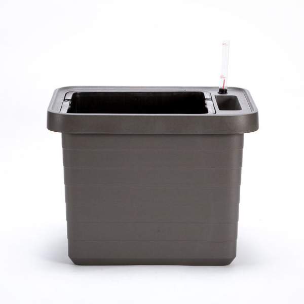 Samozavlažovací velkoobjemový truhlík Berberis UNO 45 cm - antracit