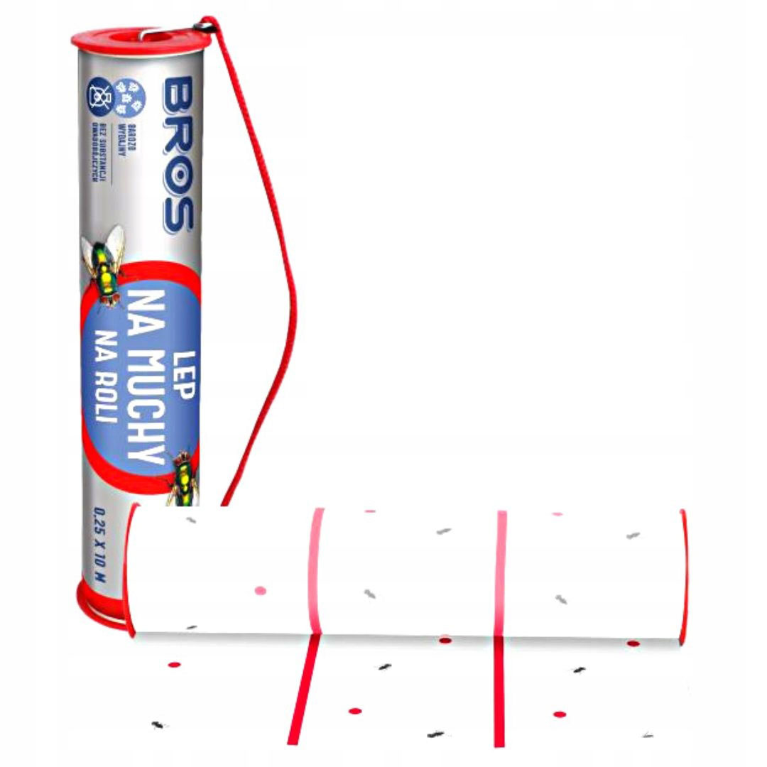 BROS Mucholapka na roli 0,25x10m