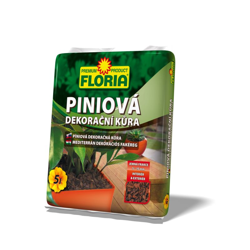 FLORIA Jemná piniová kůra 5 l