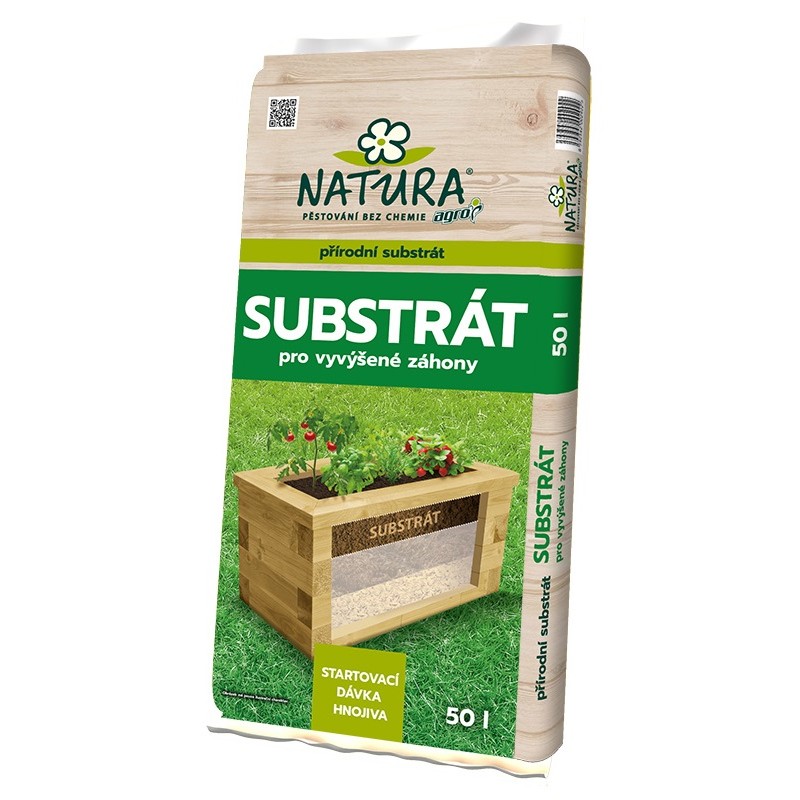 NATURA Substrát pro vyvýšené záhony 50 l