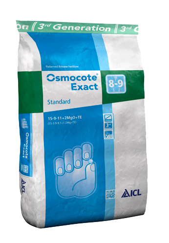 Osmocote Exact 8-9M 25kg 15-9-11+2MgO+TE