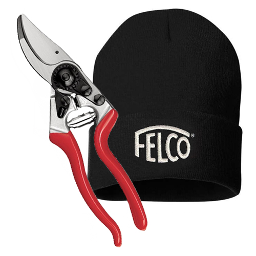 Nůžky FELCO 8 + zimní čepice (dárkový set)