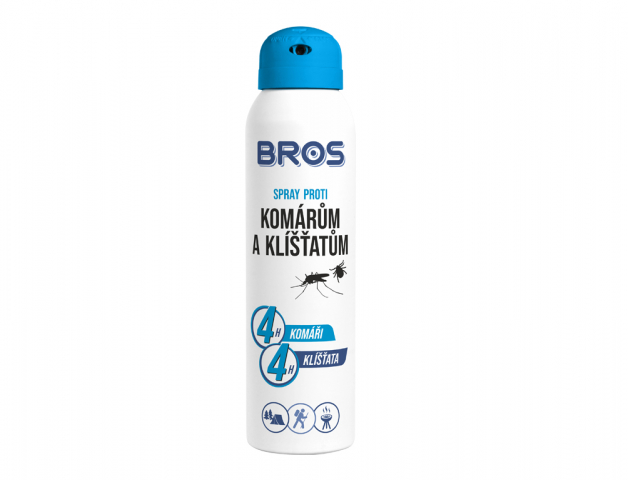 BROS Repelent proti komárům a klíšťatům 90ml