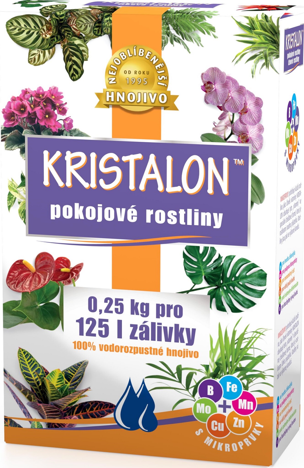 AGRO Kristalon pro pokojové rostliny 0,25 kg