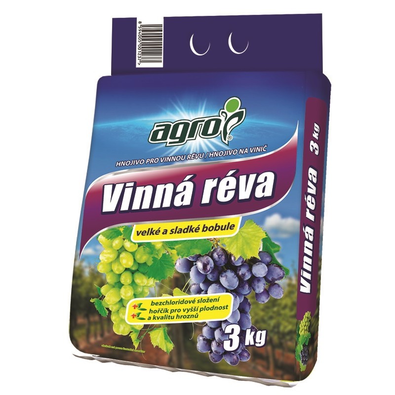 AGRO Minerální hnojivo pro vinnou révu 3 kg