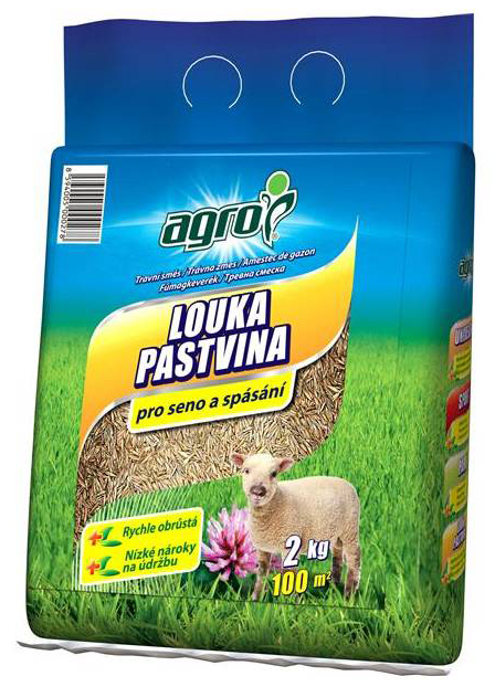 AGRO Travní směs LOUKA - taška 2 kg