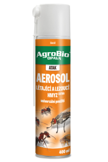 Atak- aerosol proti létajícímu a lezoucímu hmyzu Extra 400 ml