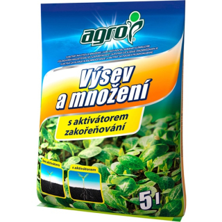 AGRO Substrát pro výsev a množení 5 l