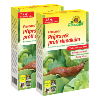 Neudorff Ferramol 5 kg - přípravek proti slimákům