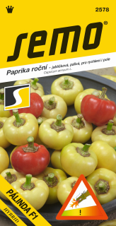 Paprika PÁLINDA F1 - středně pálivá