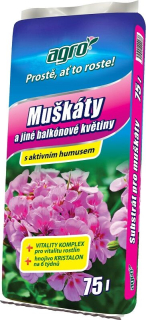 AGRO Substrát pro muškáty 75 l
