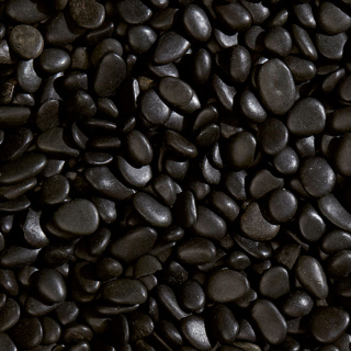 Okrasné valounky Nero Tahiti 30 - 60 mm 20 kg