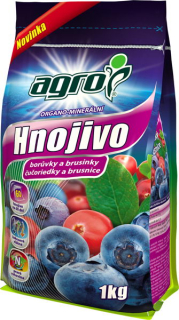 AGRO Organominerální hnojivo borůvky a brusinky 1 kg