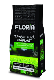 FLORIA PREMIUM Trávníková náplast 3 v 1 1 kg