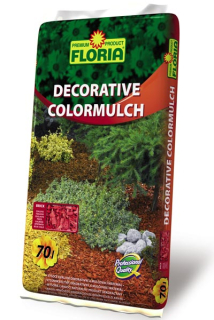 FLORIA Decor. ColorMulch cihlová 70 l