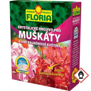 FLORIA krystalické hnojivo pro muškáty 0,35 kg