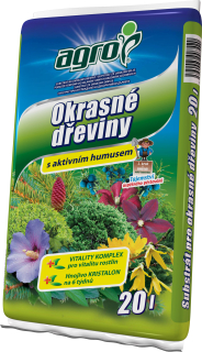 AGRO Substrát pro okras. dřeviny 20 l