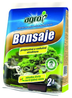 AGRO substrát pro bonsaje 2 l