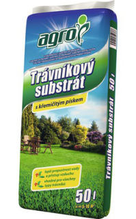 AGRO Trávníkový substrát 50 l